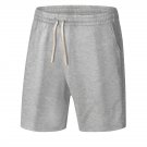 Men's Shorts Casual Pants Summer New Outdoor Running Jogger Fitness Workout Short Gray