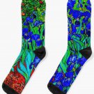 _irises_ By Vincent Van Gogh _ Van Gogh Fine Art Socks