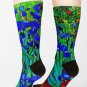 _irises_ By Vincent Van Gogh _ Van Gogh Fine Art Socks