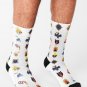 15 Fears Risograph Icons Socks