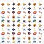 15 Fears Risograph Icons Socks