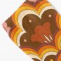 70s 60s Retro Psychedelic Flower Power, Floral Pattern Socks