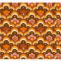 70s 60s Retro Psychedelic Flower Power, Floral Pattern Socks