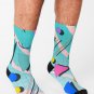 80s Pop Retro Pattern 4 Socks