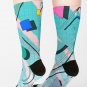 80s Pop Retro Pattern 4 Socks