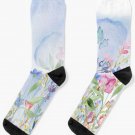 A Beautiful Blooming In The Garden Socks