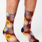 Abstract Floral Pattern Socks