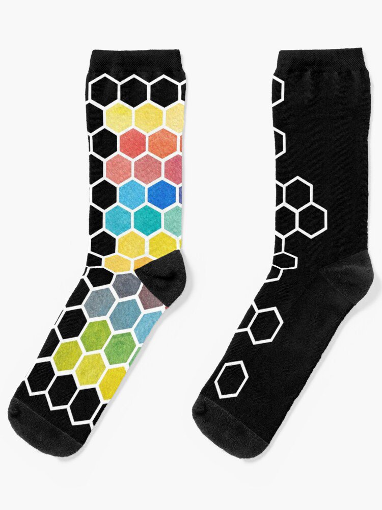 Abstract Fun Socks