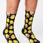 Adventure Time Lemongrab Faces (black) Socks