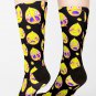 Adventure Time Lemongrab Faces (black) Socks