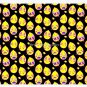 Adventure Time Lemongrab Faces (black) Socks