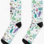 Alpine Animal Antics - Cute Winter Pattern By Cecca Designs Socks