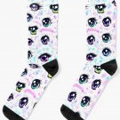 Anime Eye Pattern Socks