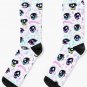 Anime Eye Pattern Socks