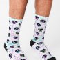 Anime Eye Pattern Socks