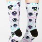 Anime Eye Pattern Socks
