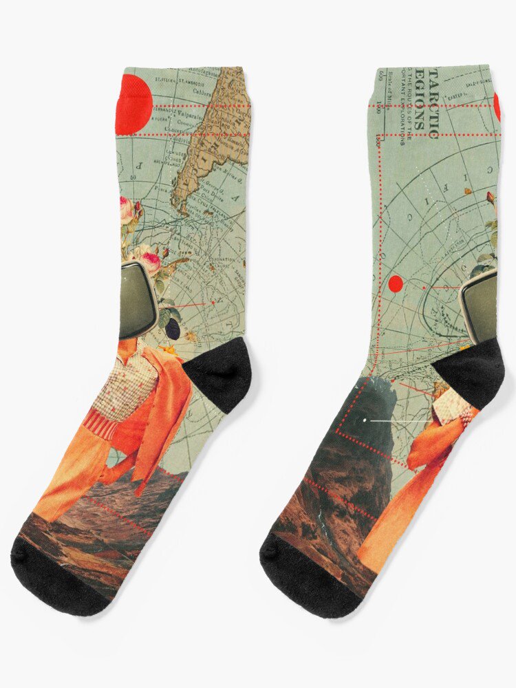 Antarctic Broadcast Socks
