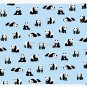 Cute Pandas On Blue Socks