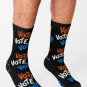 Vote, Vote, Vote - Retro Design Socks