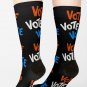 Vote, Vote, Vote - Retro Design Socks