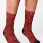 Fiery Poppies Socks