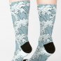 Japanese Waves Art Socks