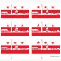 Washington Dc Skyline Flag Socks