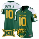 Robert Griffin III #10 Baylor Bears 2025 V2 Vapor Stitched Green Alternate