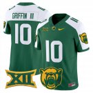Robert Griffin III #10 Baylor Bears 2025 Vapor Stitched Green Alternate