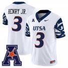 Robert Henry Jr #3 UTSA Roadrunners 2025 Vapor Limited V2 Stitched White