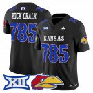 Rock Chalk #785 Kansas Jayhawks 2025 Vapor Limited Stitched Black