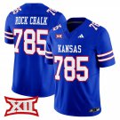 Rock Chalk #785 Kansas Jayhawks 2025 Vapor Limited Stitched Royal