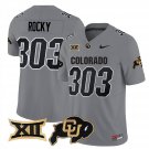 Rocky #303 Colorado Buffaloes 2025 Vapor Limited Stitched Gray