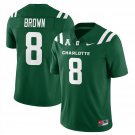 Sean Brown #8 Charlotte 49ers  2025 Vapor Limited Stitched Green