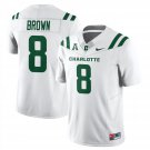 Sean Brown #8 Charlotte 49ers  2025 Vapor Limited Stitched White