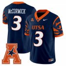 Sincere McCormick #0 UTSA Roadrunners 2025 Limited V2 Stitched Navy