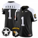 Team #1 Army Black Knights 2025 Screaming Eagles Stitched Black Alter