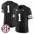 Team #1 Mississippi State Bulldogs Dark Mode Stitched Black