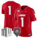 Team #1 New Mexico Lobos 2025 Vapor Limited Stitched Red