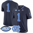 Team #1 North Carolina Tar Heels 2025 Vapor Limited Stitched Navy