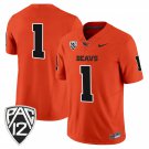 Team #1 Oregon State Beavers 2025 Vapor Limited Stitched Orange