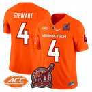 Terion Stewart #4 Virginia Tech Hokies Coach Frank Beamer 2025 Orange
