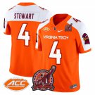 Terion Stewart #4 Virginia Tech Hokies Coach Frank Beamer 2025 Orange Alter