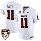 Terry Baker #11 Oregon State Beavers 2025 Limited Stitched White