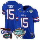 Tim Tebow #15 Florida Gators 2025 Gasparilla Bowl Patch Royal