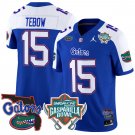 Tim Tebow #15 Florida Gators 2025 Gasparilla Bowl Patch Royal Alternate
