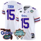 Tim Tebow #15 Florida Gators 2025 Gasparilla Bowl Patch White