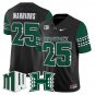 Warriors #25 Hawai'i Rainbow Warriors 2025 Vapor Stitched Black