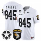West Point #845 Army Black Knights 2025 Screaming Eagles Stitched White