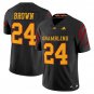 Willie Brown #24 Grambling Tigers 2025 Vapor Limited Stitched Black
